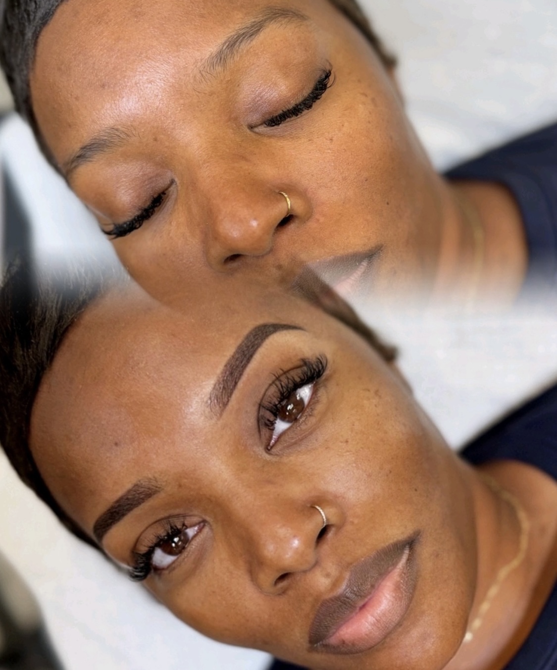 Ombré Powder Brows